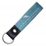 Customized Polyester Felt Keychain-Double Layer