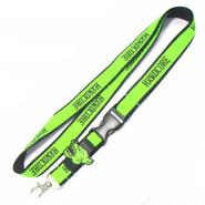 Polyester Lanyard With Woven Lanyard