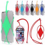 Silicone Mobile Phone Holder Lanyard