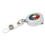 Oval Metal Yoyo with Vinyl Strap