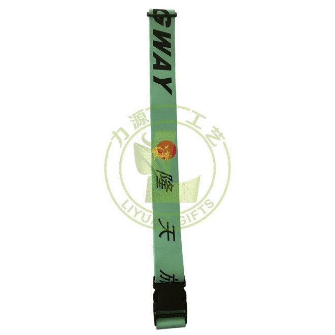 Custom Design Luggage Straps Set Adjustable Suitcase Belts Silicone Luggage Tags With Name ID Card