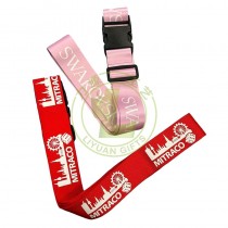 2" 5CM Polyester Lanyard Adjustable Plastic Buckle Sublimation Digital Printing Customizable Luggage Strap