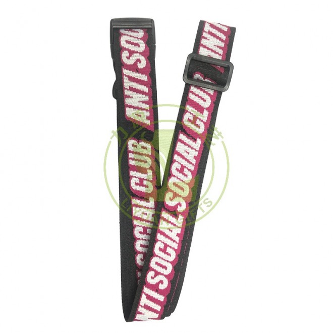 Wholesale Custom Promotion Adjustable Multi Luggage Strap Woven Travel Use Safety Luggage Bag Belt Recycled