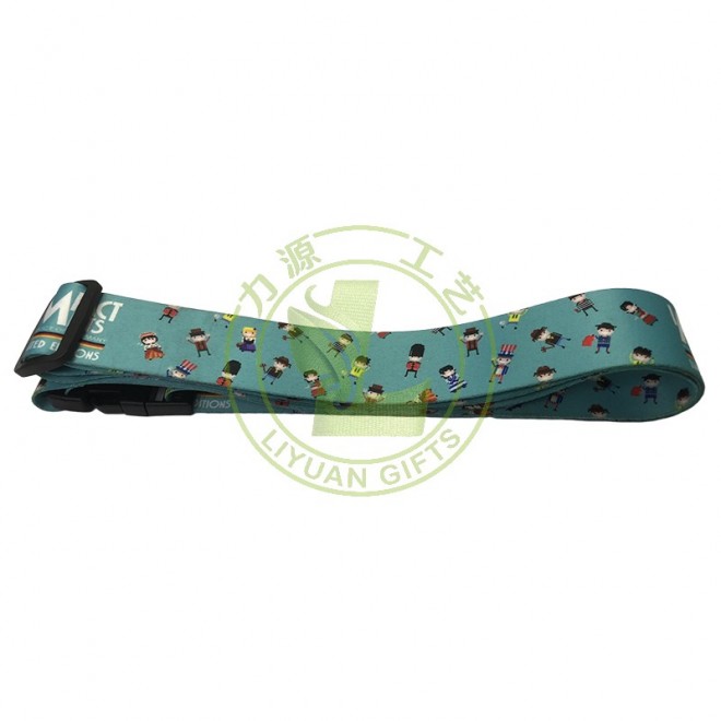 Wholesale Custom Logo Luggage Straps Portable Suitcase Belts Travel Accessories Bag Straps