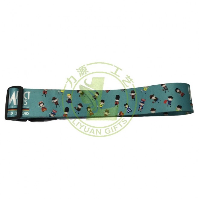 Wholesale Custom Logo Luggage Straps Portable Suitcase Belts Travel Accessories Bag Straps