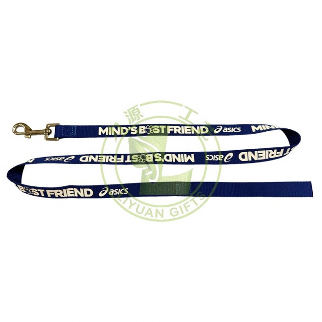Hot Selling Promotional Dog Leash Custom Unique Style Dog Rope Leads Durable Print Polyester Pet Lead Leashes with logo