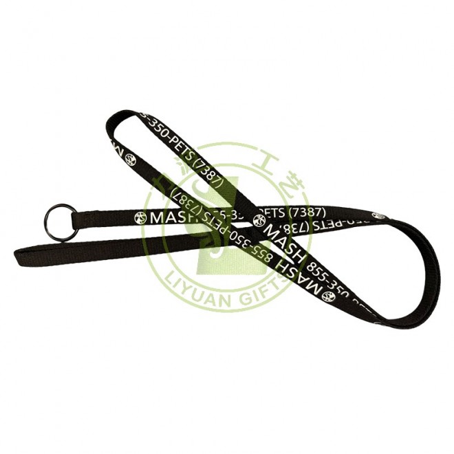 Custom Screen Printed PET Leash High Quality Promotional Pet Product