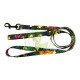 Custom Design Pet Leads Personalized Printed Logo Polyester Material Wholesale Sublimation Dog Leash with Metal Hook