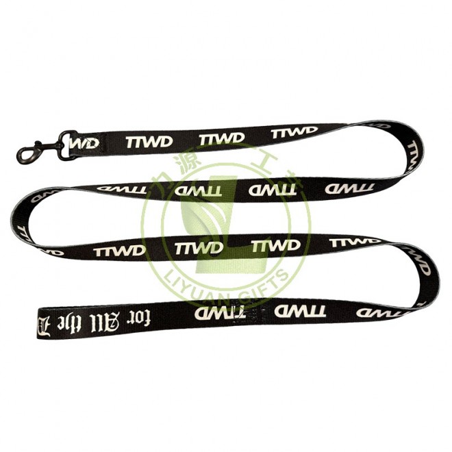 Durable Sublimation Luxury Custom Fabric Multi-colors Adjustable Dog Collar and Leash Set