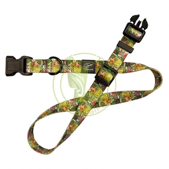 Wholesale Pet Products Polyester Sublimation Custom Print Logo Dog Leash