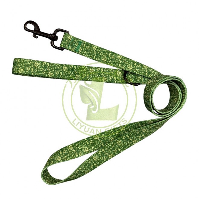Smooth Hand Free Custom Dog Leash Dye Sublimation Pet Leashes with Logo
