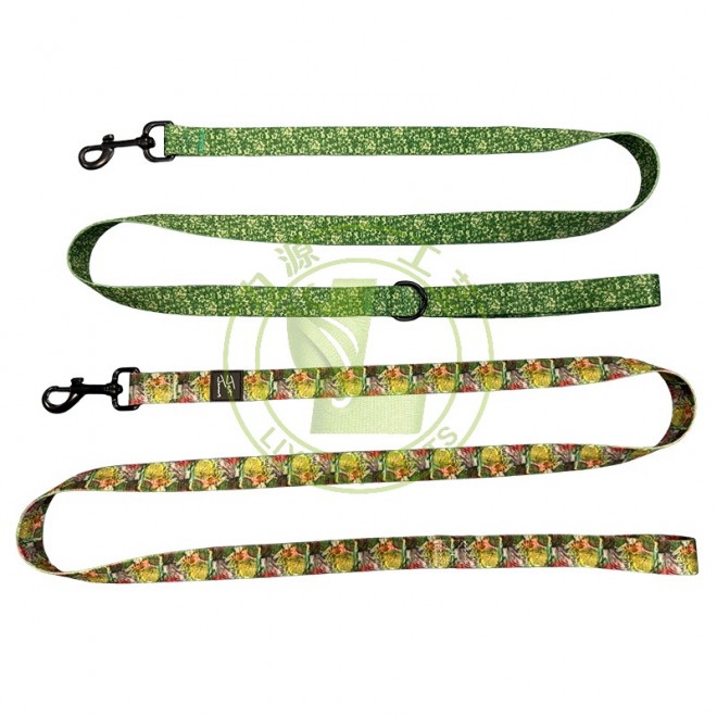 Smooth Hand Free Custom Dog Leash Dye Sublimation Pet Leashes with Logo
