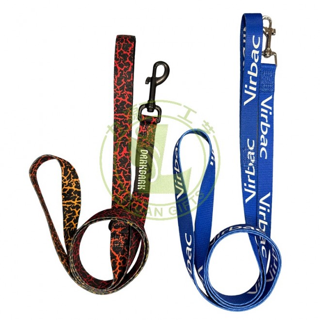 New Arrives Personalized Designer Pattern Custom LOGO Accept Luxury Print Training 5ft Long Dog Leashes for Small Medium
