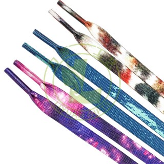 Hot Selling Custom Logo Printed Shoelaces 120/140/160 Cm For Women Men Sports Casual Air Sneaker Shoes Laces