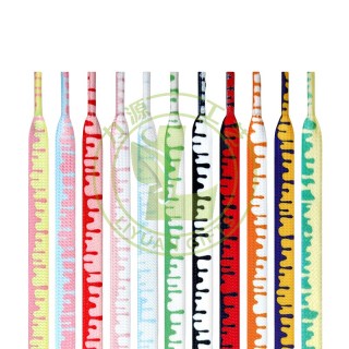 Hot Selling Custom Logo Printed Shoelaces 120/140/160 Cm For Women Men Sports Casual Air Sneaker Shoes Laces