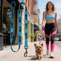 Custom Printed 100% Polyester Nylon Webbing Accepts Custom Colors 20mm Wide For Dog Collar Leash Sublimation