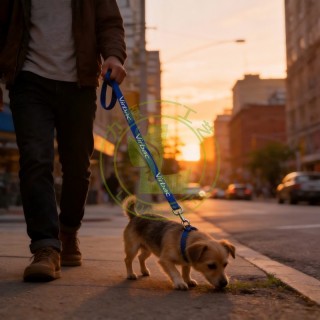 New Arrives Personalized Designer Pattern Custom LOGO Accept Luxury Print Training 5ft Long Dog Leashes for Small Medium