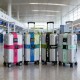 Wholesale Custom Logo Luggage Bag Straps Suitcase Durable Adjustable Silk Screen Print Baggage Belts with Quick Release Buckle