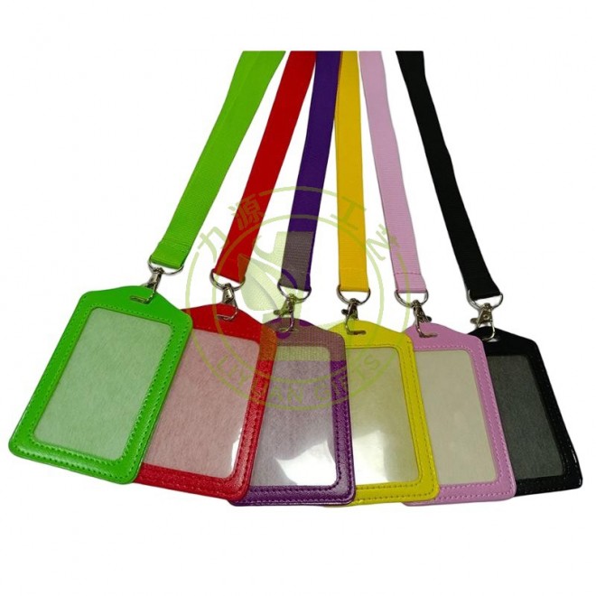 Customize Logo Polyester Lanyard Breakaway Neck Strap Lanyard With Id Card Holder Wholesale Free Sample Cute Fashion Lanyards