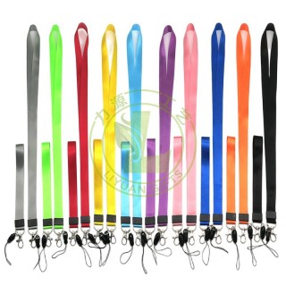 High Quality Wholesale Nylon Lanyards Different Colors 15mm-20mm Width Blank Plain Straps Have in Stock