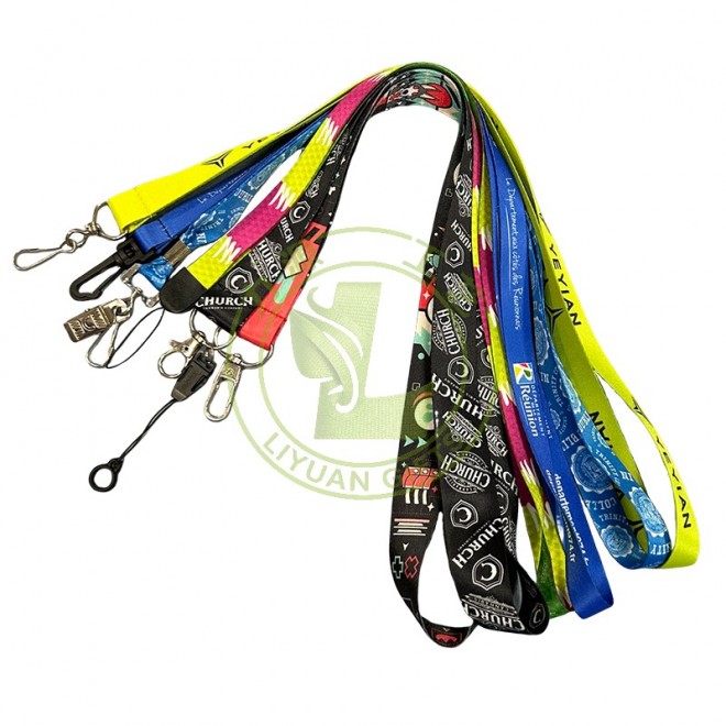 Manufacturer Cheap Sale Personalized Neck Tool Printing Polyester Sublimation Custom Lanyards With Logo Custom