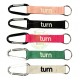 Wholesale High Quality Carabiner Keyring 3D Silk Printed Wrist Strap Custom Short Lanyard Keychain