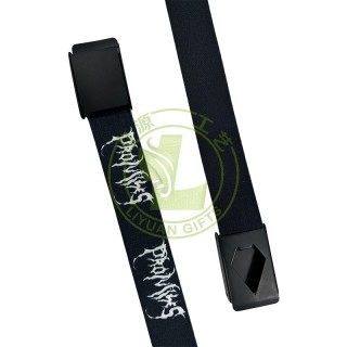 Wholesale Men Braided Fabric Elastic Woven Stretch Alloy Auto Lock Buckle Sporty Style 120CM Jeans Belts