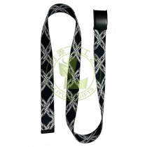 Custom Fashion Polyester Fabric Sublimation Logo Belts