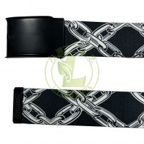 Custom Fashion Polyester Fabric Sublimation Logo Belts