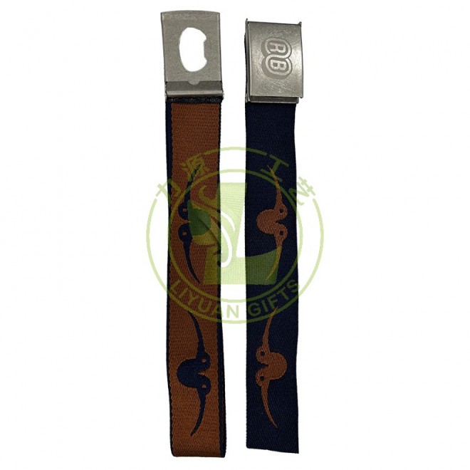 Custom Logo Men's Sport Compass Tactical Belt Durable Nylon Webbing Heavy Duty Zinc Alloy Buckles Magnetic Outdoor Fabric Belts
