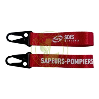 Wholesale Custom logo Short Aluminium Climbing Carabiner Keychain Lanyard