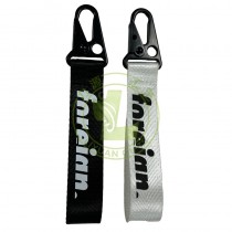 Wholesale Custom logo Short Aluminium Climbing Carabiner Keychain Lanyard