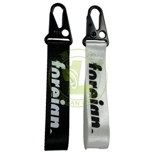 Wholesale Custom logo Short Aluminium Climbing Carabiner Keychain Lanyard