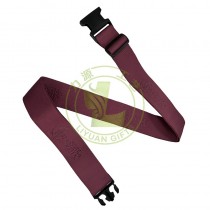 Custom Personalized Heat Transfer Printing Polyester Binding Belt Suitcase Strap with Nylon Buckle Lock Tag for Luggage Lugging Woven Nylon Luggage Belt