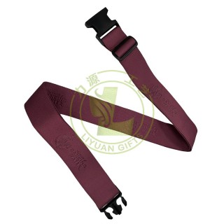 Custom Personalized Heat Transfer Printing Polyester Binding Belt Suitcase Strap with Nylon Buckle Lock Tag for Luggage Lugging Woven Nylon Luggage Belt