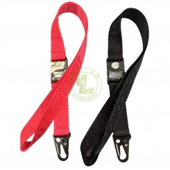 High Quality Custom Nylon Lanyard Woven Jacquard Logo Neck Hanging Strap Lanyards