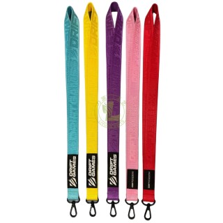 Nylon Jacquard Lanyard with Thick Strap Convenient Mobile Phone Work Card Badge Meeting Certificate Holder Supply