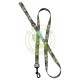 Wholesale Personalized Nylon Alloy Sublimation Print Polyester Dog Collar Dog Leash Set Quick Release Eco-Friendly Colorful