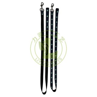 Manufacturer Custom Premium Double Layer Heavy Duty Custom Dog Leashes Nylon Dog Leash