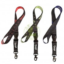 Personalized Full Color Sublimation Polyester ID Card Holder Lanyard with Durable Plastic Buckle and Safety Breakaway Hook Heat Transfer Printing Lanyard With Plastic Clip