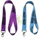Fashion Print Design Durable Double Sided Fabric Polyester Lanyard for ID Badge Keychain With Lobster Claw Swivel Clasp