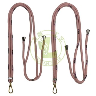Custom Nylon Adjustable Round Rope Cord Neck Strap Universal Cell Mobile Phone Lanyard Crossbody