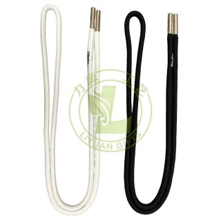 Custom Design Color 5mm Round Polyester Braided Drawstring Cord for Garment Hoodie Pants Shoelace