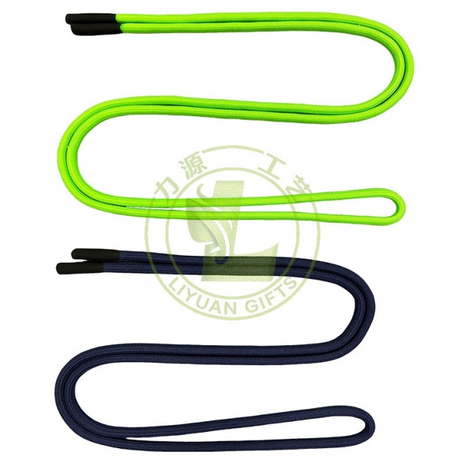 Custom Design Color 5mm Round Polyester Braided Drawstring Cord for Garment Hoodie Pants Shoelace