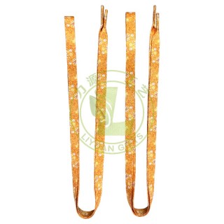 Custom Printed 10mm Wide Sublimation Shoes Lace Flat Shoe Laces for Sneakers