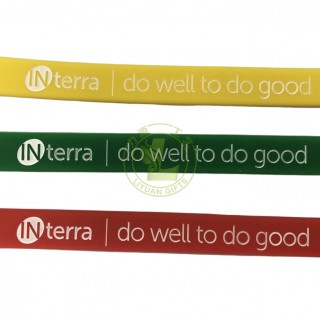 Factory Cheap Custom Glowing Led Event Silicone Wristband with Logo Engraved Rubber Bracelet Printing Your Own Logo