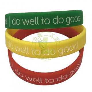 Factory Cheap Custom Glowing Led Event Silicone Wristband with Logo Engraved Rubber Bracelet Printing Your Own Logo