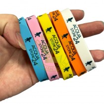 Customized Debossed Printed Logo Silicone Wristband Bracelet For Promotional Gifts Creative Waterproof Wristband