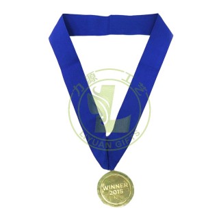 Medal Manufacturer Custom Ribbon Lanyards for Medal White Color Medals With Lanyard