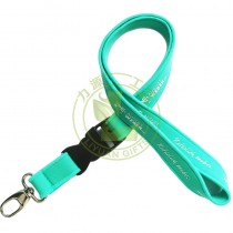 Topseller Custom Designs Durable Neoprene Wristlet Lanyard Keychain with Stainless Steel Classic Style for Gift Use